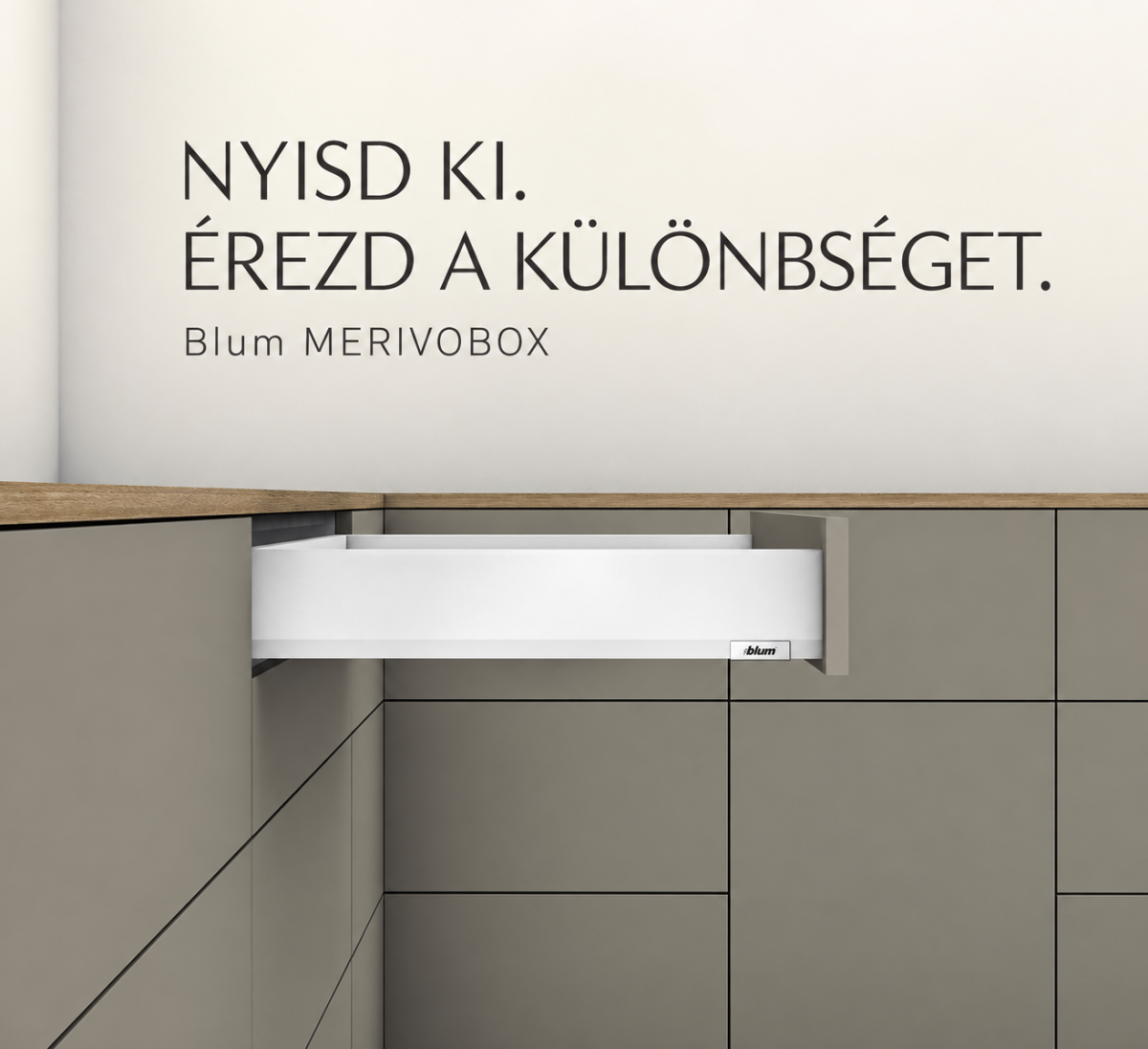 Blum MERIVOBOX fiókrendszer: hogyan válassz a bútorodhoz?