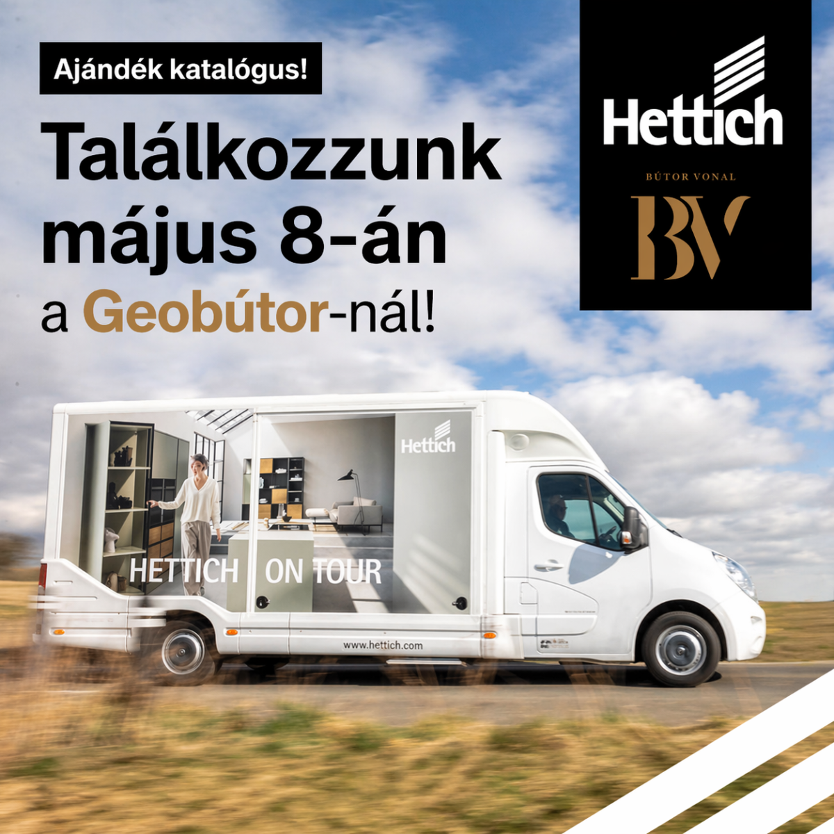 Ne maradj le! Hettich Roadshow 2026 Siófokra érkezik