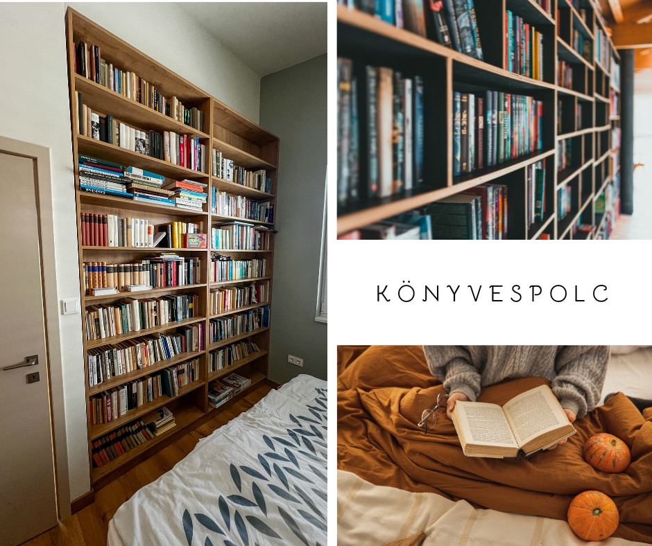 Egyedi könyvespolc készítése: így lesz tökéletesen a Te otthonodra szabva