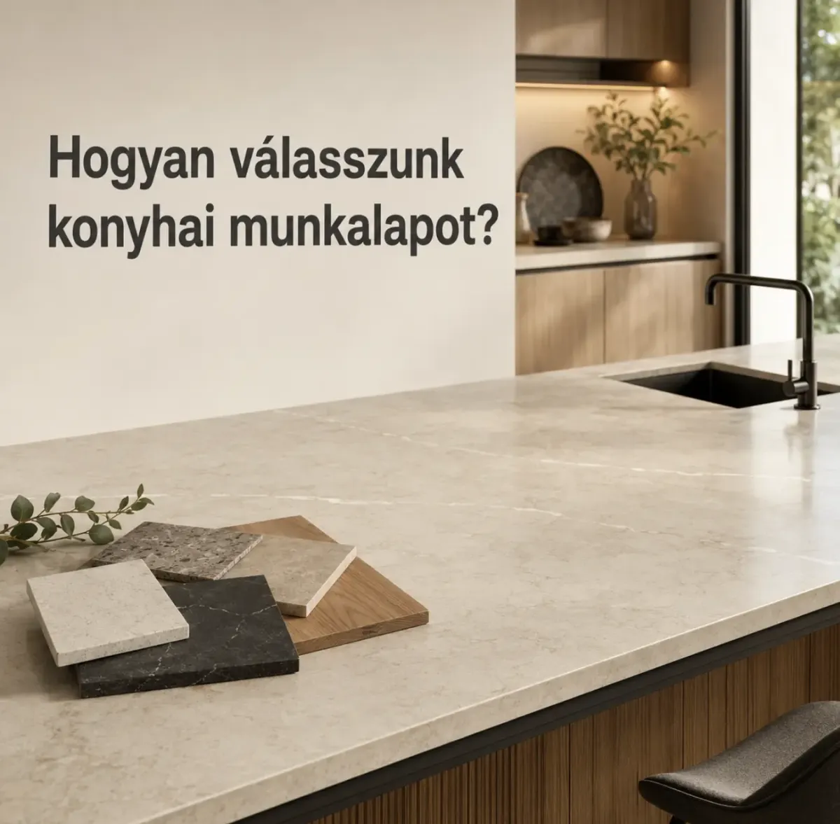 Hogyan válasszunk konyhai munkalapot? Anyagok, vastagságok és gyakorlati szempontok Előnézeti kép