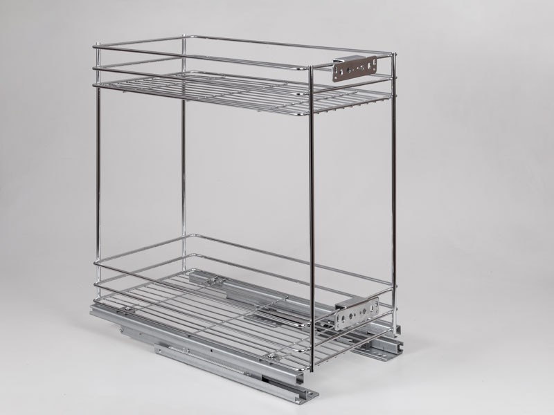 BELSŐ FÉMRÁCS 24270.300 FENÉKLAPRA SZERE 2 RÉSZES KIHÚZHATÓ POLC 245x510x475mm KR