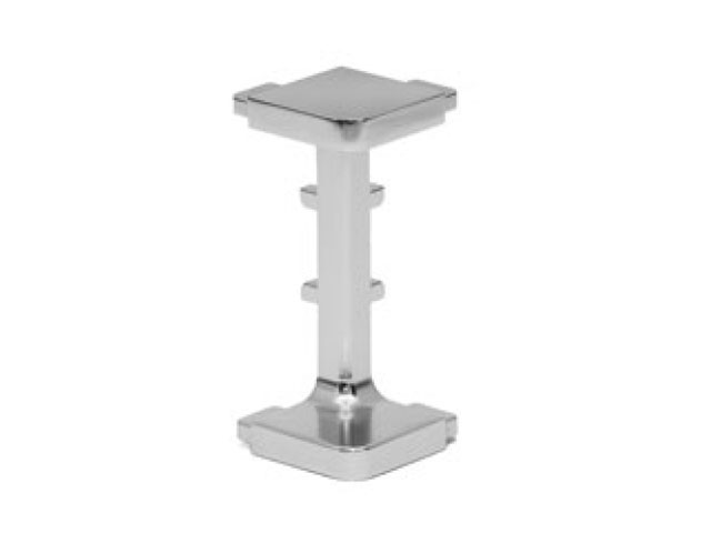 GOLA KÜLSŐ SAROK 27,1x27,1mm ALUMINIUM ALUMINIUM