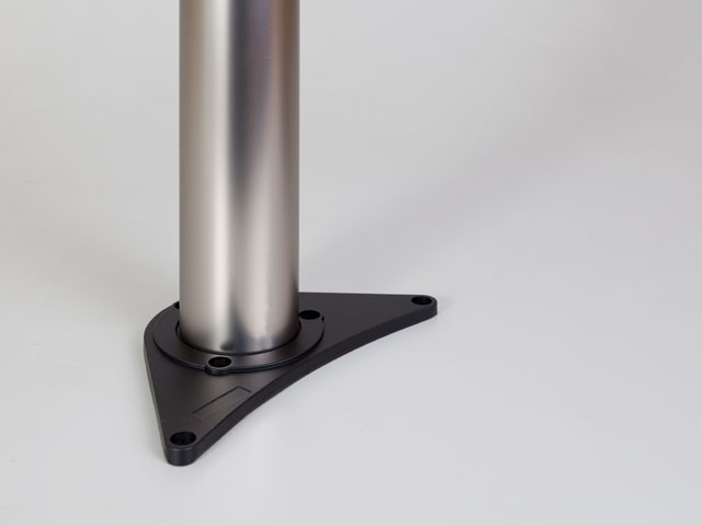 33112 ASZTALLÁB 1100mm átm:60mm GYÖNGY NIKKEL FÉM