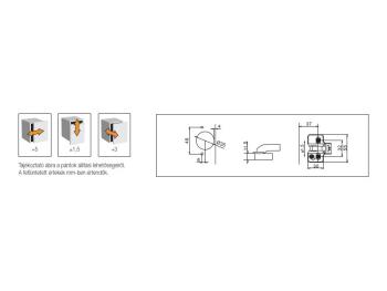 CSILL. RÁÜT.PÁNT+ALÁTÉT+TAKARÓ NORMÁL TA NIKKEL FÉM 3.Kép