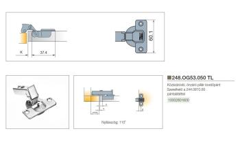 248.OG53.05 PILLÉRPÁNT NORMÁL PÁNT NIKKEL FÉM 2.Kép