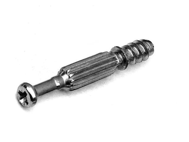 EXCENTER SZÁR, famenetes TE28 L=39mm HORGANYZOTT FÉM
