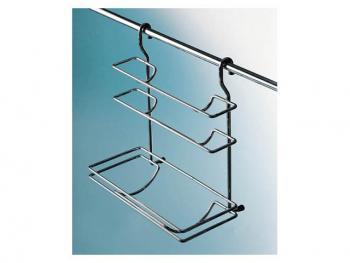 PR 9860 FÓLIA ÉS PAPIRTÖRLŐ TARTÓ KRÓM 325×390×180 MM FÉM 1.Kép