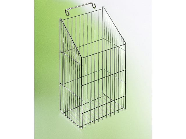 ML050-1 SZENNYESTARTÓ KOSÁR 325x580x270 KRÓM FÉM