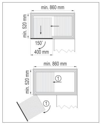 E4213 SAROKVASALAT csillap. cs 860x530x5 KRÓM-SZÜRKE FÉM 3.Kép