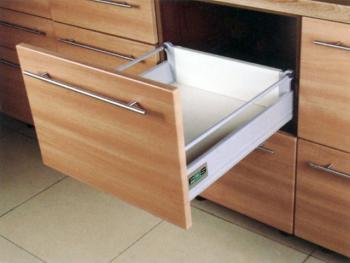 FDS-DF B DUPLAFALÚ FIÓKOLDAL 450mm MAGAS SZÜRKE FÉM 1.Kép