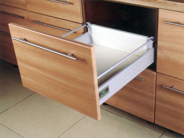FDS-DF B DUPLAFALÚ FIÓKOLDAL 550mm MAGAS SZÜRKE FÉM