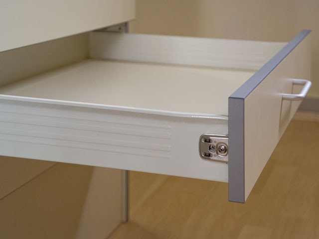 FDS-FF 86 FÉM FIÓKOLDAL 86x500mm FEHÉR FÉM