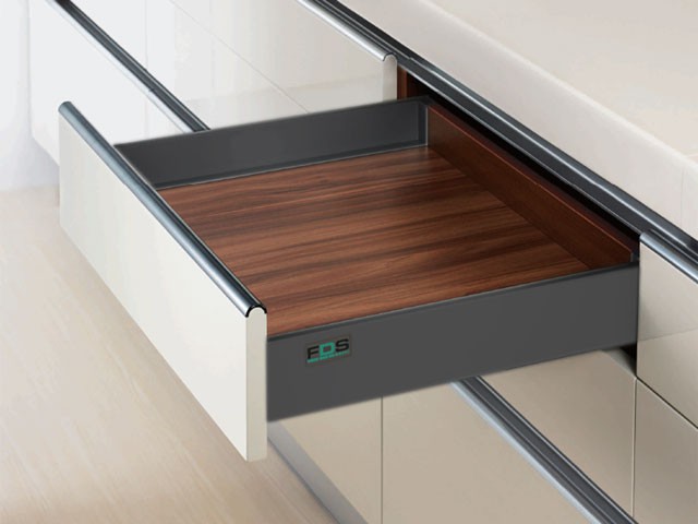 FDS-PRO A DUPLAFALÚ FIÓKOLDAL 450mm, 40k ANTRACIT FÉM