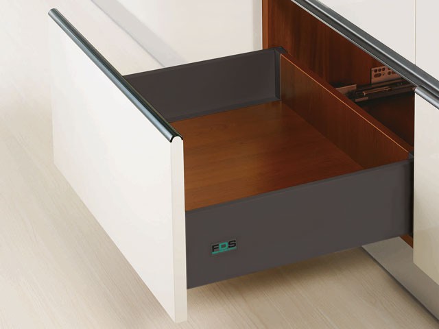 FDS-PRO B DUPLAFALÚ FIÓKOLDAL 550mm MAGA ANTRACIT FÉM