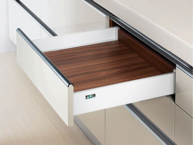 FDS-PRO A DUPLAFALÚ FIÓKOLDAL 350mm, 40k FEHÉR FÉM