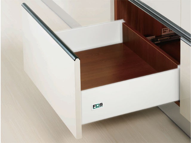 FDS-PRO B DUPLAFALÚ FIÓKOLDAL 550mm MAGA FEHÉR FÉM