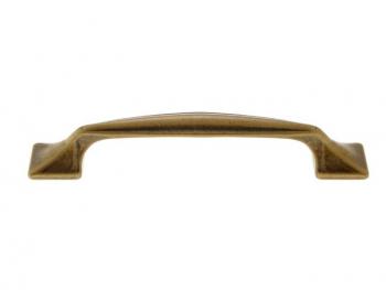 Bútorfogantyú 96 mm antikolt bronz FÉM FÉM 1.Kép