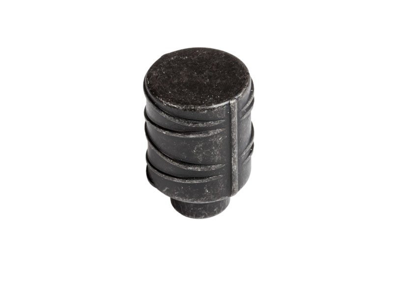BÚTORFOGANTYÚ WPO784.017.00T2 GOMB, ANTIK FEKETE FÉM 17MM FÉM