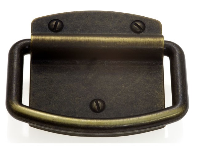 Bútorfogantyú antikolt bronz Gomb, fém