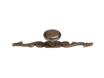 Bútorfogantyú antikolt bronz ÁTM: 30 mm, fém 1.Kép