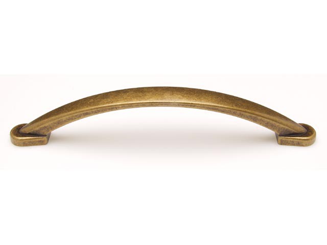 Bútorfogantyú 128 mm antikolt bronz FÉM