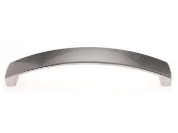 Bútorfogantyú 128 mm galvanizált nikkel FÉM 1.Kép