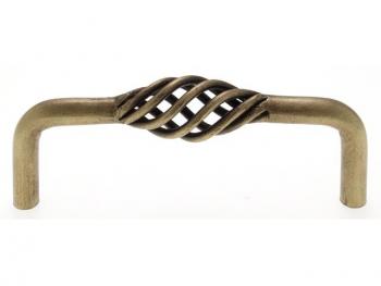 Bútorfogantyú antikolt bronz 96 mm Fém 1.Kép