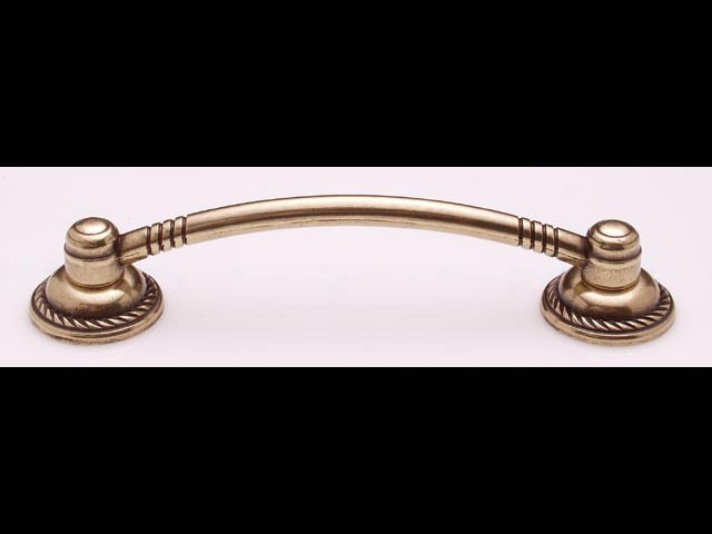 Bútorfogantyú 96 mm antikolt bronz Fém