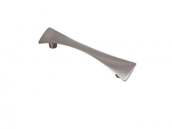 Bútorfogantyú 96 mm galvanizált nikkel FÉM 1.Kép