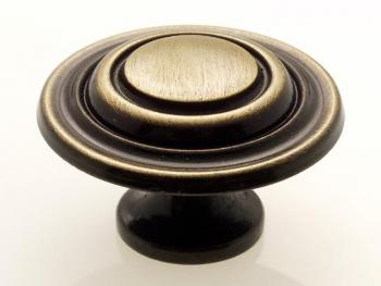 Bútorfogantyú antikolt bronz 34,5 mm Fém 1.Kép