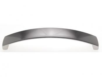 Bútorfogantyú 160 mm galvanizált nikkel FÉM 1.Kép