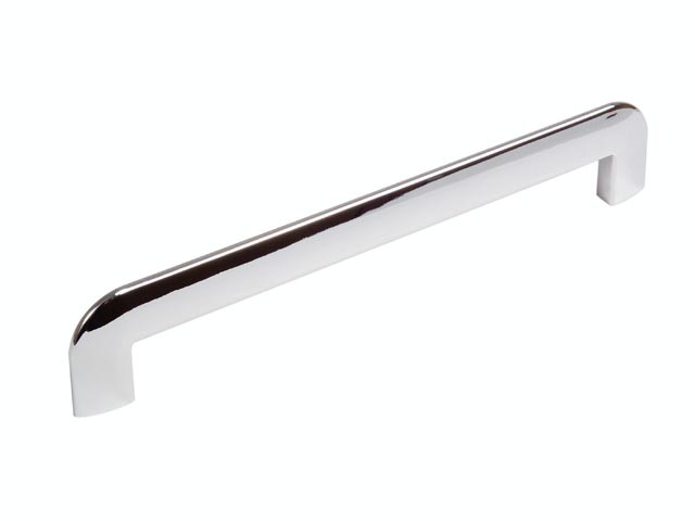 Bútorfogantyú króm 160 mm Fém
