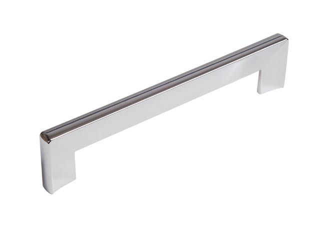 Bútorfogantyú króm 160 mm Fém