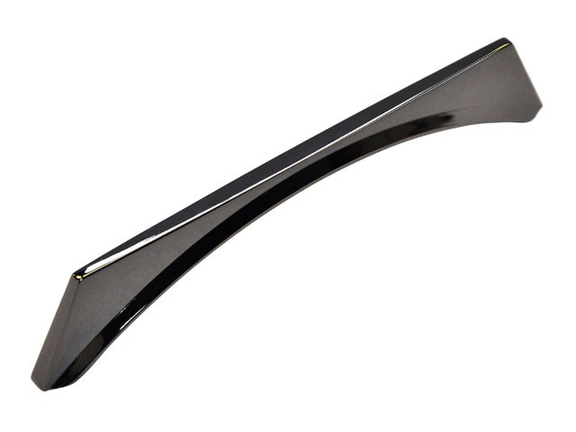 Bútorfogantyú fekete, nikkel 160 mm Fém