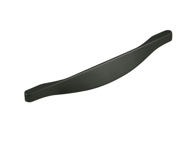 Bútorfogantyú matt fekete 160 mm Fém
