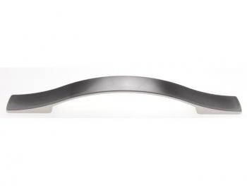 Bútorfogantyú 160 mm galvanizált nikkel FÉM 1.Kép