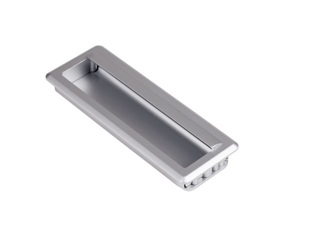 BÚTORFOGANTYÚ BEMARÓS 124.128.0001 128 MATT ALUMINIUM, FÉM FÉM