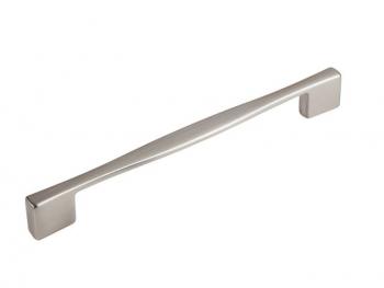 Bútorfogantyú 160 mm galvanizált nikkel FÉM 1.Kép