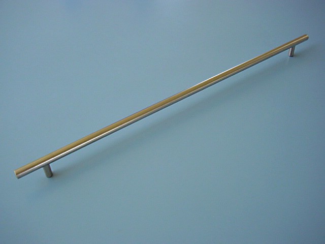 Rúdfogantyú matt nikkel 480 mm Fém