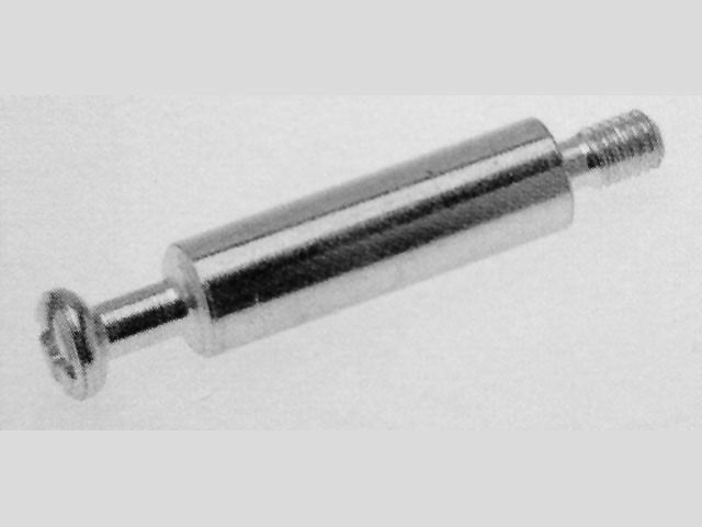 EXCENTER SZÁR, M4 TE07 L=42mm HORGANYZOTT FÉM