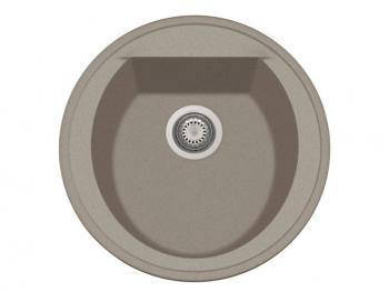 GRAWA GRÁNIT KÖR MOSOGATÓ PT2-5110T BARNA, ÁTM: 510mm GRÁNIT 1.Kép