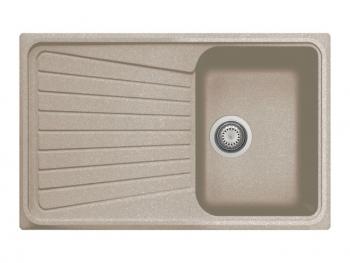 GRAWA GRÁNIT MOSOGATÓ 1 MEDENCE CSEPEGT. BEIGE, PT3-7910A 790x500mm GRÁNIT 1.Kép