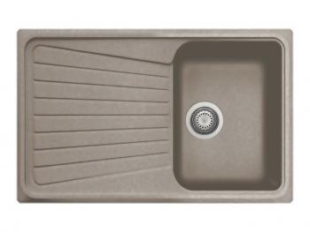 GRAWA GRÁNIT MOSOGATÓ 1 MEDENCE CSEPEGT. BARNA, PT3-7910T 790x500mm GRÁNIT 1.Kép