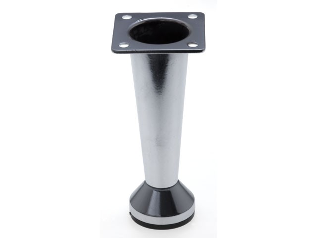 FÉM DESIGN LÁB EM-077-A 100mm KRÓM FÉM