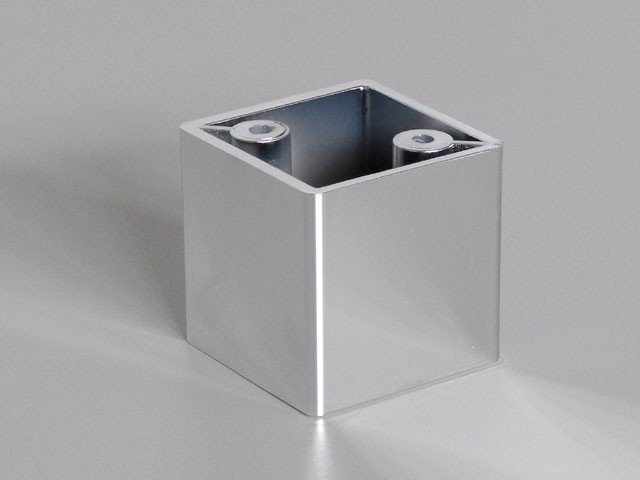 8022 H=46mm 250 kg DESIGN LÁB KRÓM MÜANYAG