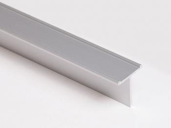 ELVÁLASZTÓ 'T' PROFIL 3 m ALUMINIUM FÉM 1.Kép