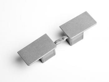 7965 KUPAK 19x33mm EZÜST MÜANYAG 1.Kép