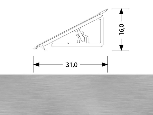 VÍZZÁRÓ PL_683L MAGIC INOX UNIVERSAL 4,2 SZÜRKE-METAL MÜANYAG