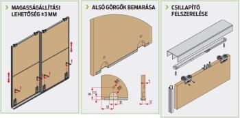 RAPID Felső csatorna 2 méter alumínium 4.Kép