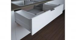RITMA CUBE HSE-SINK 500 mm oldalmagas fi mosogató alá 35 kg, fehér 1.Kép